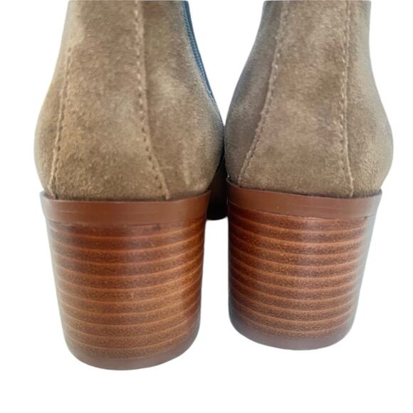 NWOT Steve Madden Rockwell Chelsea Booties in Cognac Suede – Sz 9 - Picture 9 of 9